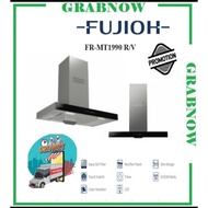 FUJIOH FR-MT1990 R/V 900MM CHINMEY COOKER HOOD WITH GLASS PANEL(GLASS BLACK)