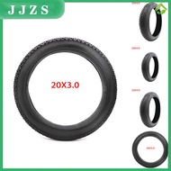 JJZS Non-slip Riding Cycling Tyres 20 / 24 / 26 x 3.0 / 4.0 Inch Buggy Puncture Proof Snow Bike Tires Beach Bicycle Fat