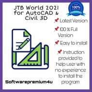 JTB World 2021 for AutoCAD & Civil 3D 2018-2022 🔥【Latest】🔥