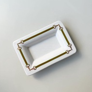 GUCCI經典紅綠織帶x馬銜鏈瓷盤A73 vintage