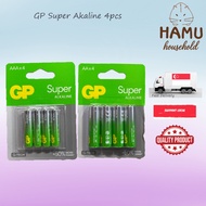 |🐹Bundle Deals🐹| GP Alkaline Super AA Battery / AAA 4pcs Cards | GP Batteries Battery Economic Heavy