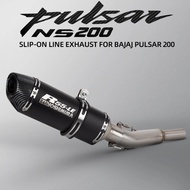 yoshimura R55 LE racing exhaust For Bajaj PULSAR NS200 motorcycle modified with straight exhaust con