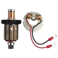 【HOT】 Ready Stock 619301-1 Armature and Carbon Brushes Holder for DHP458 BHP458 DDF458 BDF458