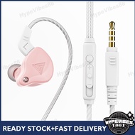 HypeVibes QKZ AK6-X Gaming Earphone Stereo Bass Sound In-Ear Earbuds Sport Earphone Fon Telinga AUX 