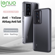 Lenuo Ốp lưng cho Xiaomi Redmi K60 Pro K60E-Ốp lưng silicon linh hoạt bảo vệ chống sốc 4 góc + Ốp Mặ
