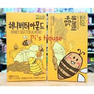 Hạnh nhân tẩm mật ong HBAF Hàn Quốc HỘP 210g HSD 04/2023