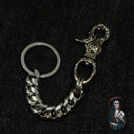|| SAINTS AND SINNERS || SAINTS & SINNERS CUBAN KEYCHAIN