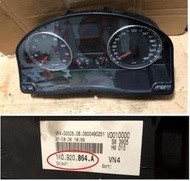 大坡很遠  VW GOLF 5 1.4 TSI 2008 儀表板 SPEEDOMETER 1K0920864A