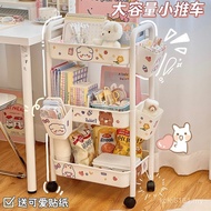 Shelf Dormitory Snack Rack Bedroom Household Bookshelf Storage Rack Mobile Living Room Kitchen Shelf