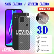 REDMI 9C SKIN CARBON REDMI 9C PELINDUNG BELAKANG REDMI 9C ANTIGORES BELAKANG REDMI 9C GARSKIN REDMI 9C