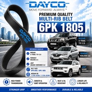 NISSAN X-TRAIL T31 2.5 RENAULT KOLEOS 2.5 JEEP GRAND CHEROKEE 4.0 DAYCO FAN BELT BELTING 6PK1805 / 6
