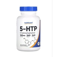 Nutricost, 5-HTP, 100 mg, 240 Capsules / 200 mg, 120 Capsules