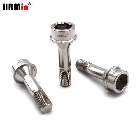 HRMin Gr.5 Titanium Cone Seat Wheel Bolt Titanium Bolt 20pcs M14*1.5*52/67mm for Ferrari