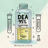 DEA | Denatured Ethyl Alcohol (Ethanol) 95% | Methylated Spirit - Perfume | Cosmetics | Hand Sanitiz