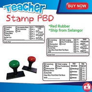 Cop Ulasan Guru PBD/Cop Getah Pentaksiran Bilik Darjah/Rubber Stamp Guru PBD