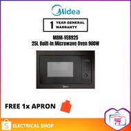 [FREE APRON] Midea 25L Built-In Microwave MBM-VE8925 with Grill 900w / 1000w MBMVE8925