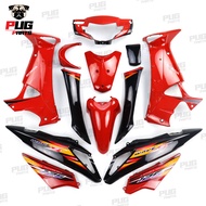PUGParts ชุดสีเวฟ125s ไฟเลี้ยวบังลม ปี2007(ชุด13ชิ้น) ชุดสี 125 บังลม ชุดสีเวฟ 125i บังลม ชุดสีบังลม