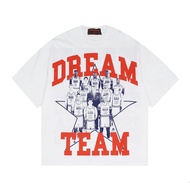 Kkontener DREAM TEAM BASKETBALL 1992 OVERSIZE TSHIRT WHITE