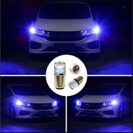 1016 1157 Blue Flash LED Light Bulb Car Motorcycle Reverse Brake Signal Flashing Light Lampu Berkeli