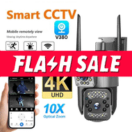 V380 Pro Smart CCTV Dual Lens 4K 1080P Ultra HD High Definition | 360°Panorama | Infrared Night Visi