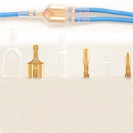 5set Double Bullet Wire Connectors, 3.9mm 4.0mm Male and Female Bullet Terminal Connectors with Insu