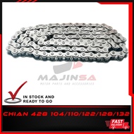 CHAIN RANTAI MOTOR MOTORCYCLE RANTAI 428-110L 112L 132L