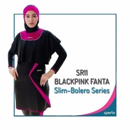 (Water Sports) - 365 Muslimah Sporte Bolero Sr 11 Black Pink Fanta Size Smlxl Swimsuit