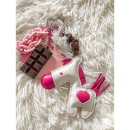 SIMPLE BAG CHARM • CHERRY BAG CHARM • DOG BAG CHARM