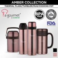 Amber Collection - Thermal Flask / Tumbler / Mug / Cooker Pot