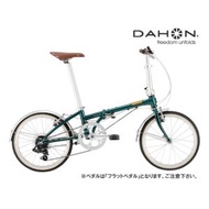 2024 DAHON ダホン BOARDWALK D7 ボードウォークD7 ブリテッシュグリーン 7段変速 折り畳み自転車