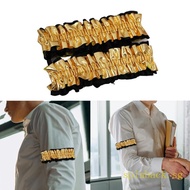 SPIN Ruffled Shirt Sleeve Stay Fixation Armband Elastic Sleeve Garter for 20s Costume