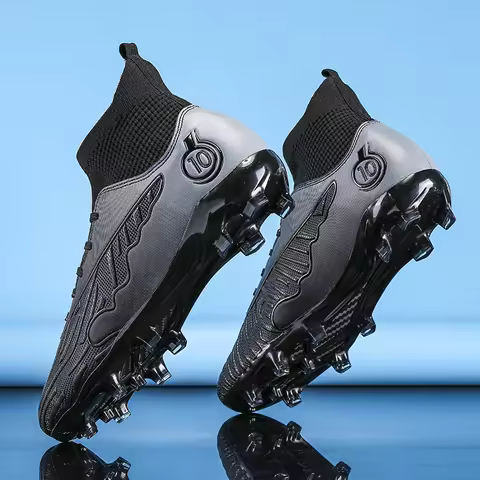 Society Cleats Soccer Shoes Men Professional Football Boots Indoor Original Football Field Boots Ank