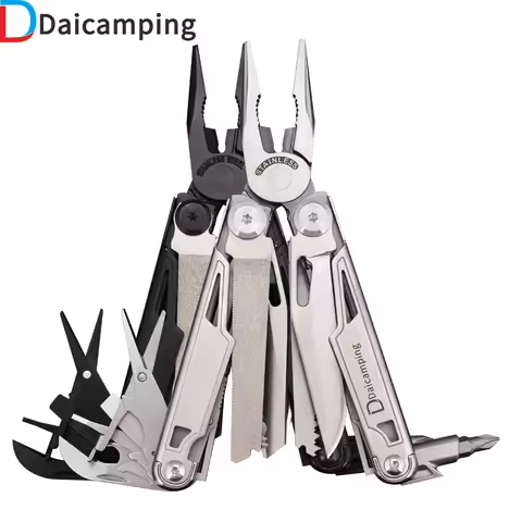Daicamping DL12 DL8 DL3 DL1 Scissors Saw Clamp Multi Tools Clip Multifunctional Foldable Multi-Tool