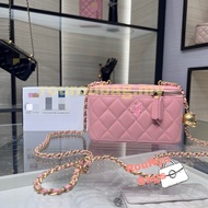 Boutique Quality pearl crush VANITY Bag Crossbody Handbag C-VNT