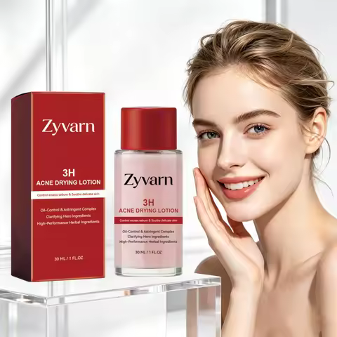 3H Acne Repair Drying Lotion Fast Pimple Remove Sebum Oil Control Soothe Redness Troubled Skin Care 