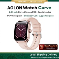 AOLON Curve Smart Watch Original 2.01 HD Screen  Blood Oxygen IP68 Waterproof  Sport Smartwatch