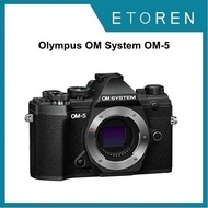 Olympus OM System OM-5 Mirrorless Camera (Kit Box, Body Only)