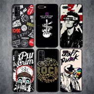 Black Shark 2 3 3S 4 5 Pro Helo 6 230310 Black soft Phone case Punk Rock