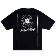 FEARLESSNESS NO ROAD TOO ROUGH  BOWLING SHIRT WHITE COLLAR