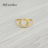MJ Jewellery 375/9K Gold Donut Ring C19