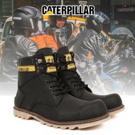 Caterpillar Holton Shoes Safety Boots Iron Toe Men's Fashion Bikers Turing Outdoor
