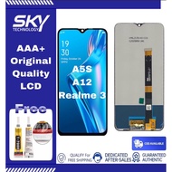 COD OPPO LCD A5S A12 REALME 3 Lcd Original Touch Screen Replacement