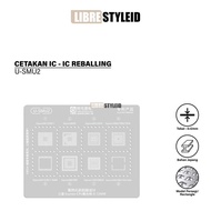 Amaoe U-SMU2 IC Mold BGA Reballing Stencil For Exynos CPU EXYNOS9610/9611/EXYNOS9609/EXYNOS850/3830/