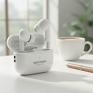 Vention E11 TWS Earbuds Bluetooth 5.4 USB-C Charging IPX4 30 Hours Battery Long Lasting Headphones  