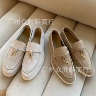 LP Slip-On Casual Shoes - Genuine Leather, Large Sizes Available - For Women