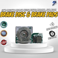 GINO BRAKE PAD DISC & DISC ROTOR 11INCH CUSTOM ODYSSEY FOR KELISA, KENARI, VIVA, MYVI, AXIA, BEZZA