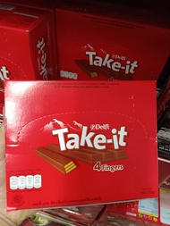เดลฟี่ เพค-อิท  Take-it 4Fingers มี 2 รส ช็อกโกแลตนมสอดไส้เวเฟอรร์และDark Chocolate สอดไส้เวเฟอร์(10