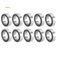 10Pcs 17287- 17287RS Ball Bearing 17X28X7mm Bike Wheels Bottom Bracket Repair Bearing
