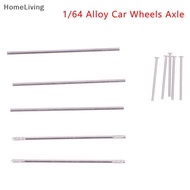 Cod 1 Set 1/64 Alloy Car Wheel Axle 0.8x25Mm/28Mm Hollow Axle W Nail Pin For 1:64 HW// Tomeca New Ca