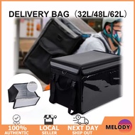 【SG Stock】Waterproof Food Delivery Box Thermal Bag Food Delivery Riders Thermal Bag 30L/48L/62L Larg